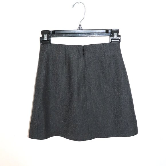 Wilfred Classic Mini Skirt in Heather Grey 00 - Picture 2 of 5